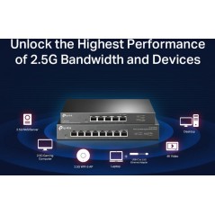 "5-Port 25G Desktop Switch - High-Speed Connectivity & Reliable Performance | Model: 6935364052881"